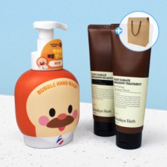 Nard  나드 샴푸 튜브형100ml+트리트먼트 100ml+애경 브래드이발소 핸드워시 500ml