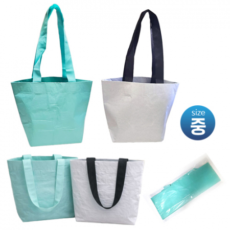 [리유저블백-중] 에코백 장바구니 보조가방 시장가방 쇼핑백 인쇄가능 #3