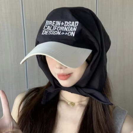 캡모자 두건캡모자 햇빛가리개모자 스카프캡모자 등산모자 런닝모자 #2