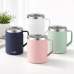 작은이미지: 웰세스 이중 스텐 머그컵 550ml [W5502] 1P 보온 보냉 컬러 캠핑 등산 사무실 판촉 각인 컬러 머그 #2