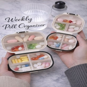 휴대용 대형 7일치 약케이스