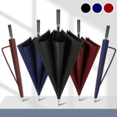 WB014 비단비 70-8K 센서블 핸들 암막 코팅 화이버 장우산