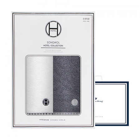 송월타월 호텔컬렉션 톤 2매 선물세트+쇼핑백 답례품 #2