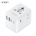 작은이미지: USB 5포트 해외 여행용 멀티어댑터 2USB + 3Type-C #2