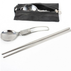 휴대용 간편 캠핑수저 수저세트 K2637