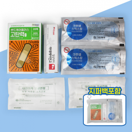 동국제약 고탄력밴드 + 마데케어연고 + 스틱스왑 + 상처 처치용 소독면봉 #2