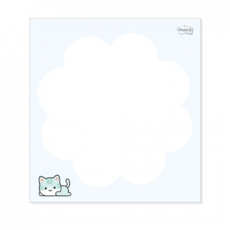 3M 캐릭터 포스트잇(일반형)-라이원패밀리(50매) #2