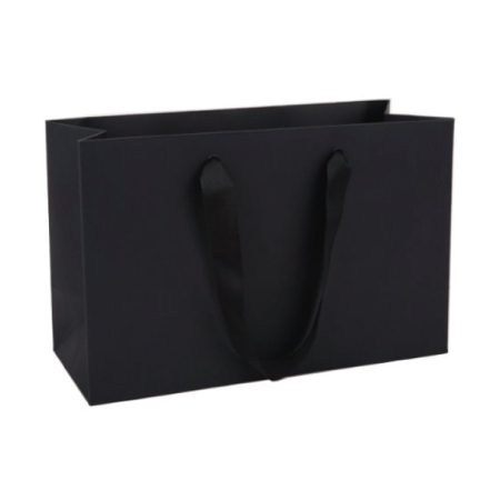 아베오 종이쇼핑백 최고급시리즈 블랙소 250x100x160 #3
