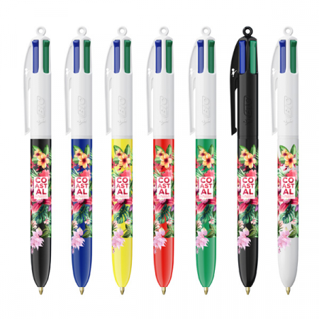 프랑스 BIC® 4 Colours® 클래식 360도 칼라인쇄 볼펜 #2