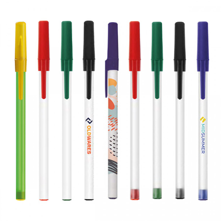 BIC® Round 리사이클 플라스틱 360도 인쇄 볼펜 #2