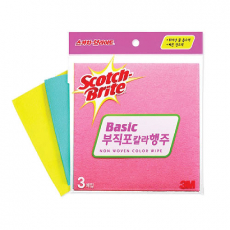 [3M]부직포 칼라행주(3매) #2