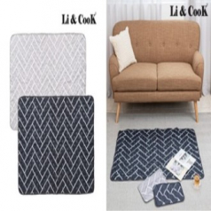 리앤쿡 헤링본 양면 쿨매트 더블