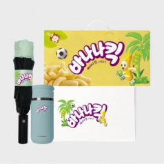 메트로 컴포트 기프트세트 68호 (락앤락 메트로투웨이 텀블러 355ml+크로커다일 3단 암막 거꾸로 완전자동우산)