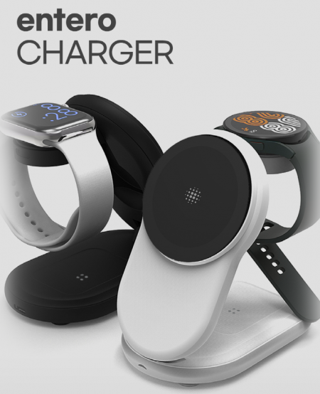 피노 entero 폴더블 3in1 맥세이프 고속무선 충전기 (갤럭시 및 애플워치 호환) #2