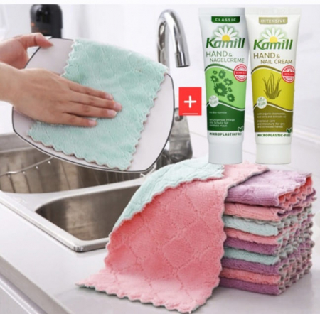 독일 카밀 핸드크림 로션&극세사 핸드타올 선물세트 #2