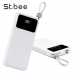 작은이미지: 세인트비 케이블일체형 LED 고속보조배터리 10000mAh PBS100C #3