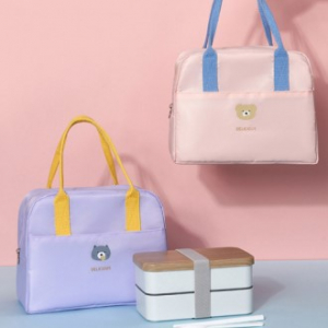 냠냠 파스텔 런치 보온보냉백 런치백 K2661