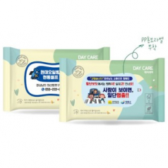 녹색인증 생분해 물티슈 20매