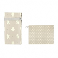 테디베어 휴대용 접이식 피크닉 매트 돗자리 K2663