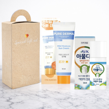 아물디 모기약 퓨어더마 선크림 2종 야외필수 휴대용2종세트  브생건 여미니 #4