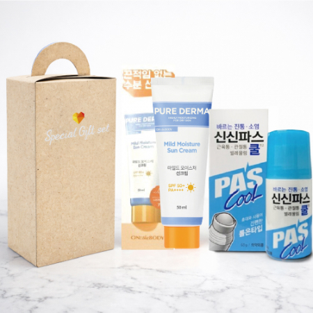 엘지 선크림 신신 쿨연고 롤온 2종세트 퓨어더마 썬크림2종 여름 쿨세트 #3