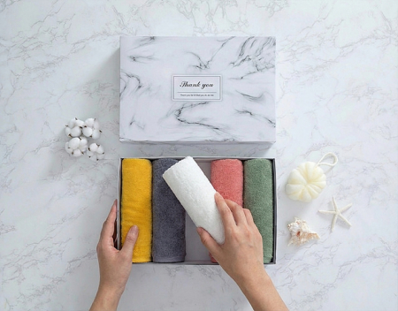 [리노라]내츄럴 콤팩트코마 데일리 타올 선물세트(5P) #3