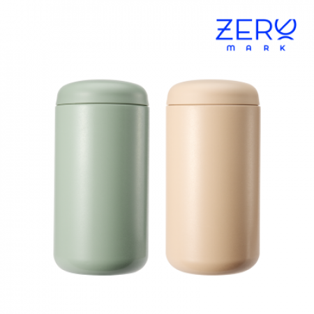 제로마크 롤링텀블러400ml (베이지/그린) #2