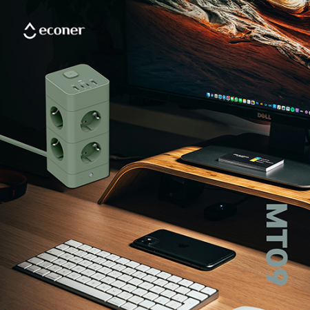 에코너-MT09 타워멀티탭 전선형 1.8m #6