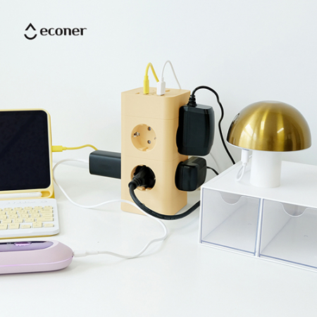 에코너-MT09 타워멀티탭 전선형 1.8m #8