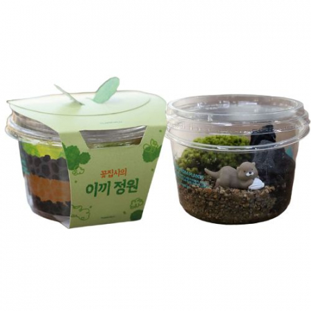 국산 미니화분 이끼키우기 식물키우기 미니정원 교구용품 #2