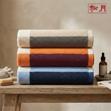 송월 프리미엄 체스 플로어 바스 타월 250g #2