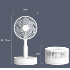3단 접이식 회전모드 탁상 스탠드 선풍기