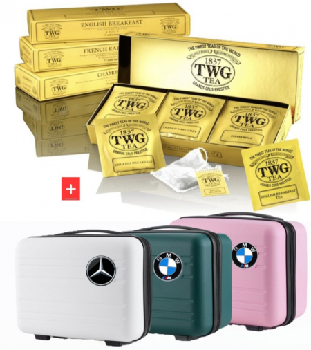 TWG 카모마일 티백 15p+여행용 레디백  캐리어 가방 선물세트 #3
