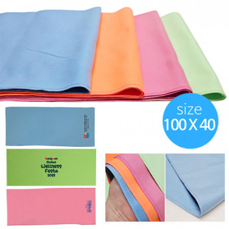 [스웨이드 스포츠타올 100*40] 스포츠타월/스웨이드/인쇄가능 #3