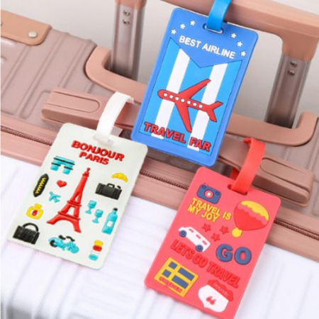 캐리어 네임택 캐릭터 이름표 가방텍 #2