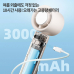 작은이미지: 나비 스톰 휴대용 에어컨 냉각 100단 접이식 터보 손선풍기 NV217-ACF30 #5