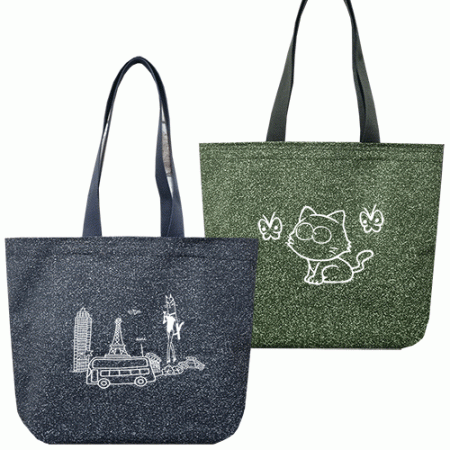 (국산) 멜란지형  에코백 38*32*8 #2