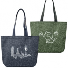 (국산) 멜란지형  에코백 38*32*8