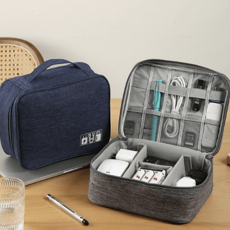 케이블정리파우치 다용도화장품파우치 보조배터리USB파우치 #3