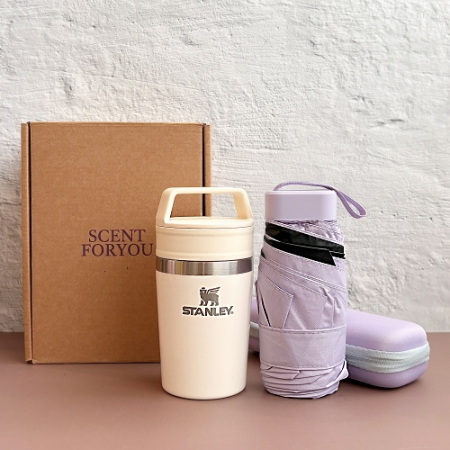 센트포유 포켓 5단양우산+스탠리 카페투고 트래블머그236 세트 #3
