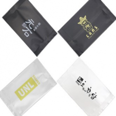 주문제작 업소용 미니물티슈 일반필름 백색 1000매 개별포장