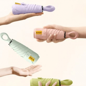 B16 멀티고리 휴대용 초경량 암막 5단 우양산