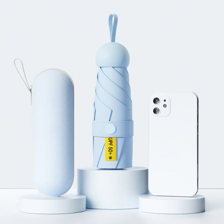 B15 초경량 파우치형 암막 5단 우양산 #2