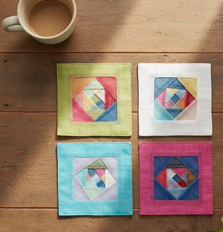 조각보컵받침 한국전통조각보 한국전통컵받침 한국전통코스터 K소품 #3