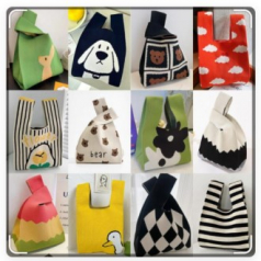 니트 손목가방 토트백 니트백 손가방 미니에코백 20여종