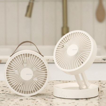 [엔젤쿡] BLDC 무선 라운드 접이식 선풍기 #3