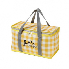 체크패턴 도시락가방 브런치백 H238
