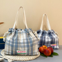 피크닉 런치백 체크무늬 도시락가방 H197