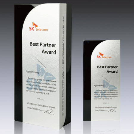 크리스탈메탈상패 SD14)7-3 #2