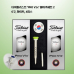작은이미지: 타이틀리스트 PRO V1x 높이조절티+볼마커세트(6구) 로고 #2